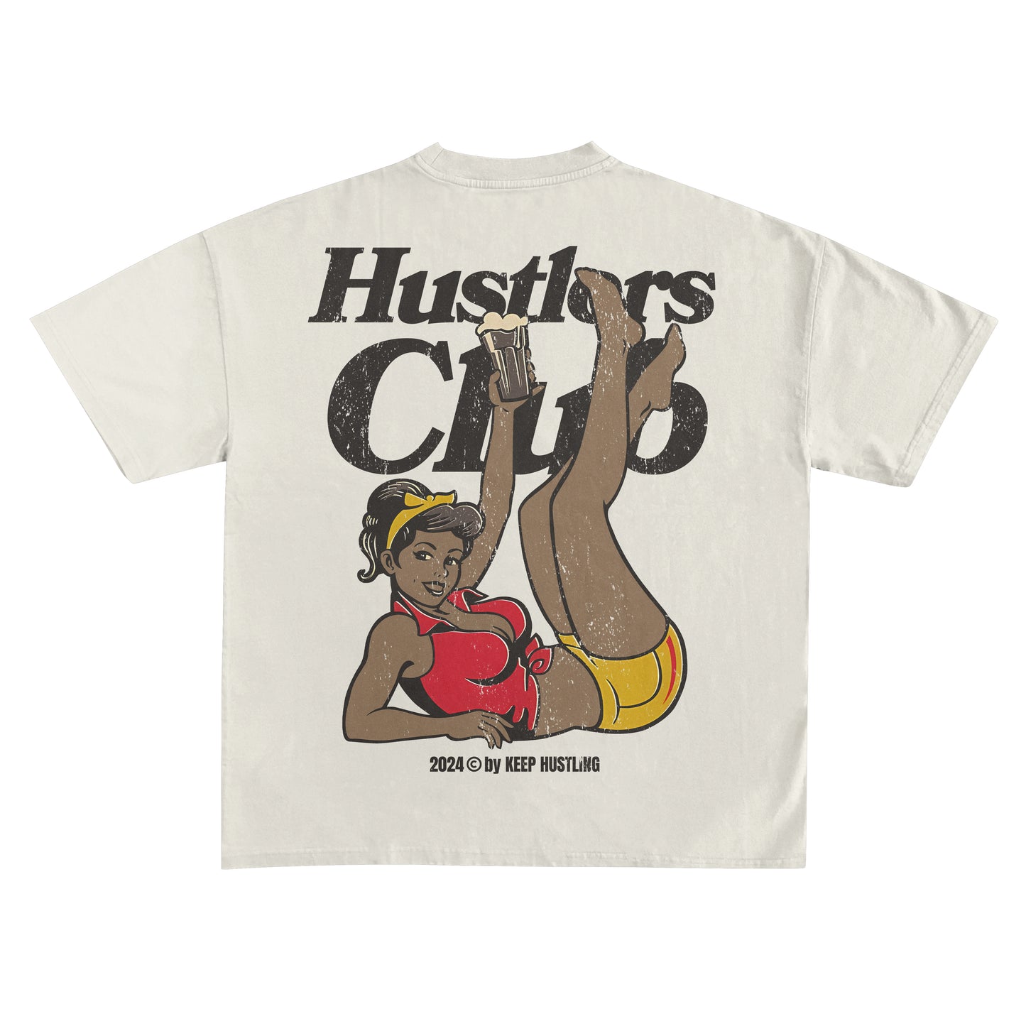 Oversized Hustlers Club T
