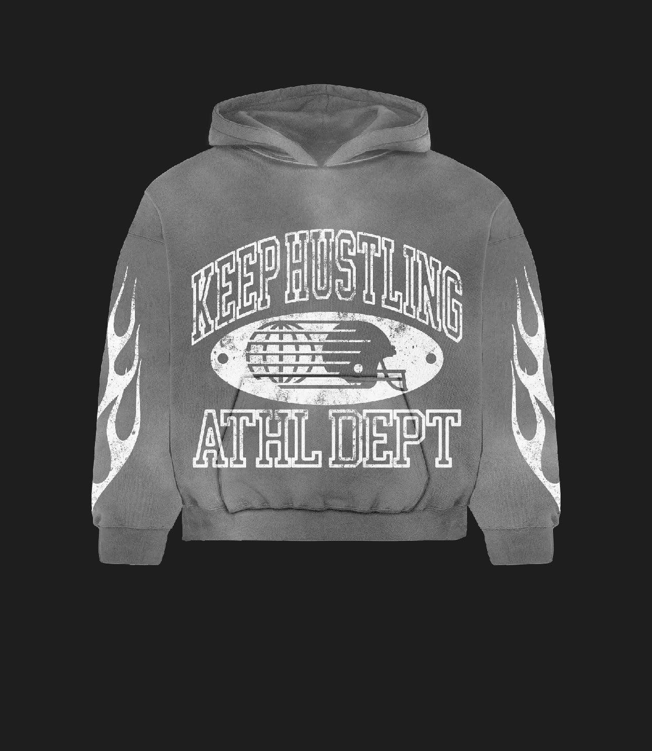 Acid washed Athl Dept Sweatsuit